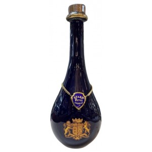 【市面稀有】豪達 Extra 頂級干邑白蘭地 1980年代限量藍色陶瓷瓶裝 700ml 40%